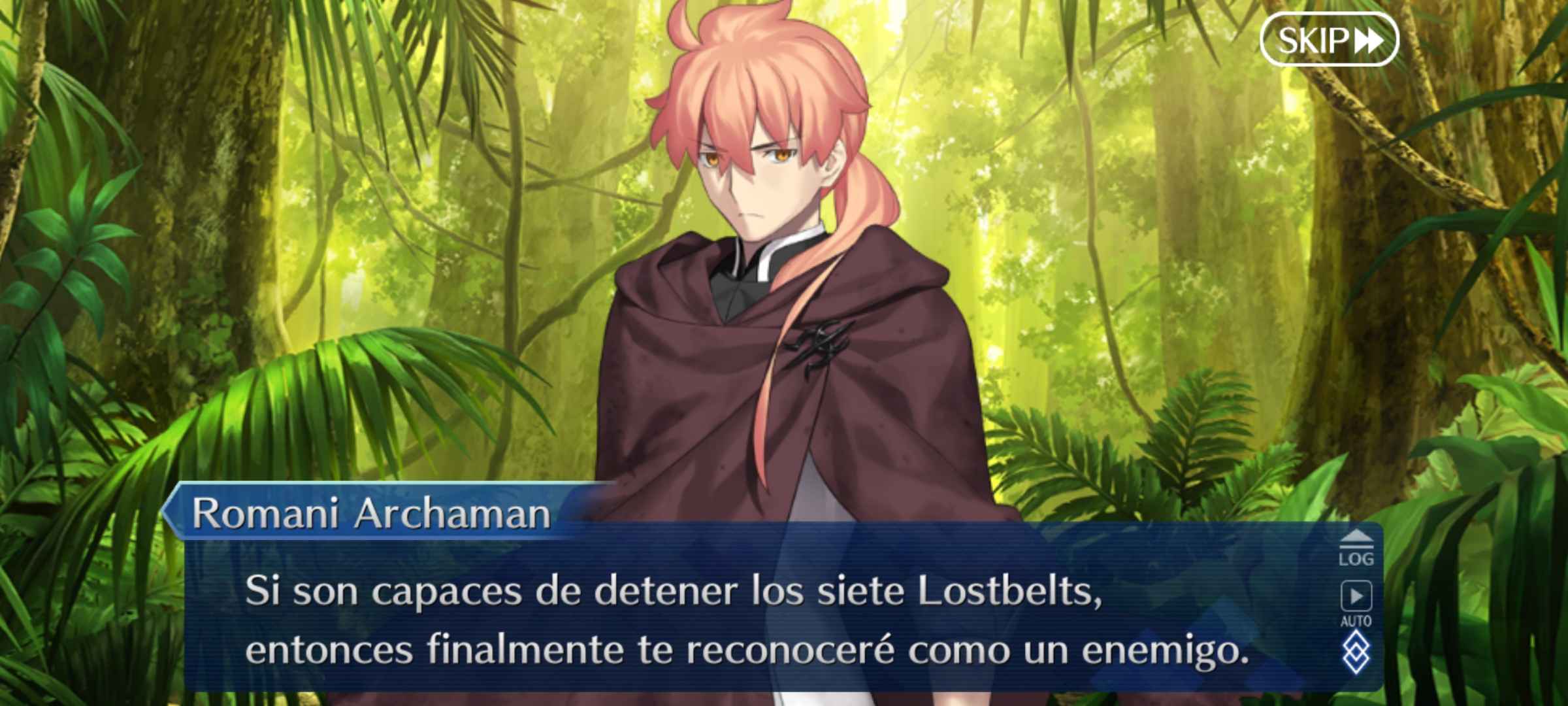 Primera imagen del lostbelt 7 con el parche en español